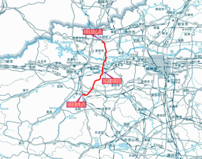 河南沁阳至伊川高速公路选址公示 温县、孟州、巩义等地成关键节点，巩义为起点展示区域交通新格局